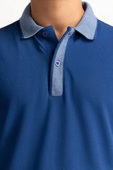 Bird-Eye Collar Polo PS-FSHN24-106